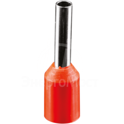 Наконечник-гильза втулочная 71 906 NET-E1508-B10 красн. Navigator 71906