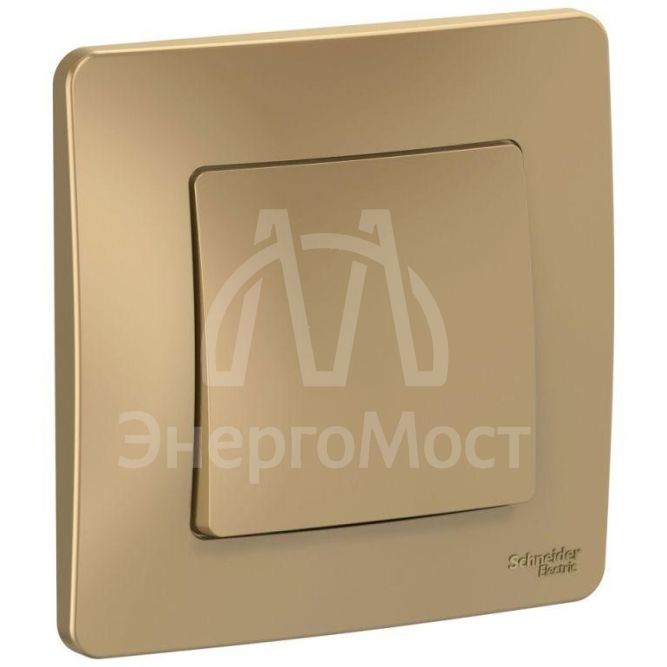 Переключатель проходной 1-кл. СП Blanca 10А IP20 (сх. 6) 250В титан SchE BLNVS010604
