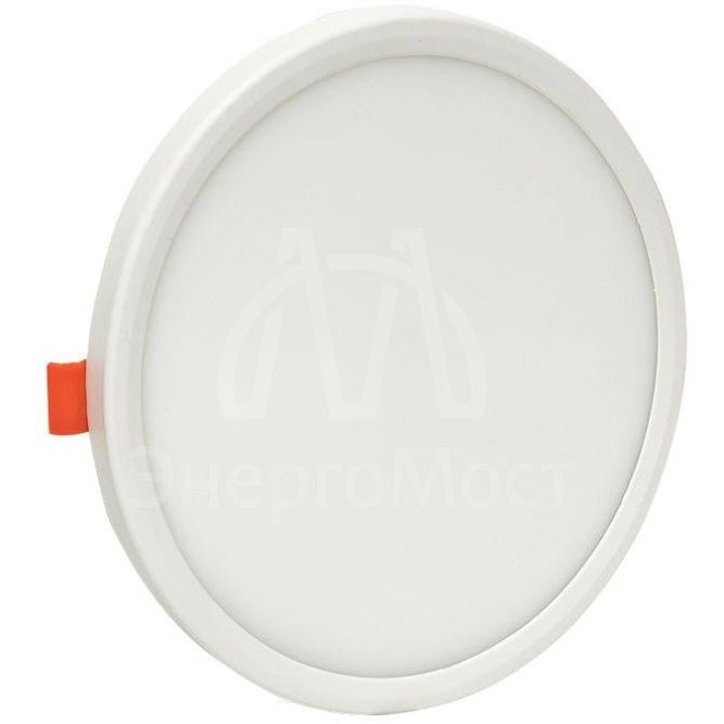 Светильник светодиодный ДВО 1010 20Вт 6500К IP20 встраив. Basic EKF DLL-1010-20-6500