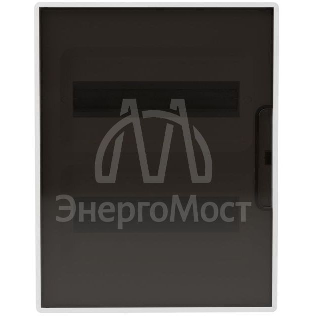 Щиток настенный 24мод. FRAME с тонированной дверцей с шин. PEN 2шт 8 отв. + 2шт 6 отв. бел. DKC F24W1WD