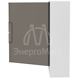 Щиток настенный 24мод. FRAME с тонированной дверцей с шин. PEN 2шт 8 отв. + 2шт 6 отв. бел. DKC F24W1WD