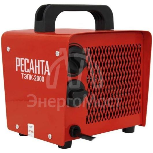 Пушка тепловая ТЭПК-2000 (керам.нагревательный элемент) Ресанта 67/1/21