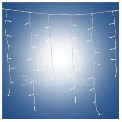 Гирлянда &amp;quot;Сосульки&amp;quot; IC80LD-W-E 80LED бел. 2м Shlights 4690601040718