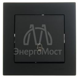 Рамка 1-местн. горизонт. VESNA черн. бархат LEZARD 742-4200-146