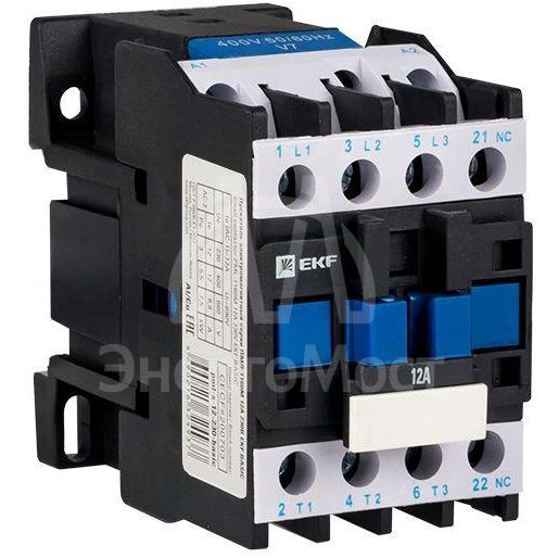 Пускатель электромагнитный ПМЛ-1160М 12А 230В Basic EKF pml-s-12-230-basic