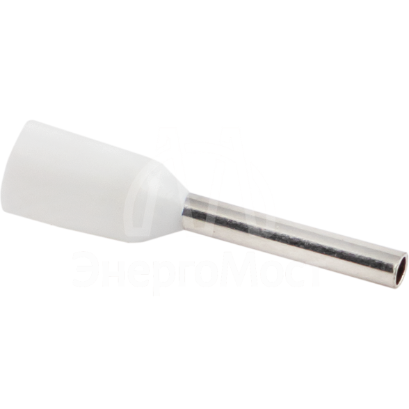 Наконечник штыревой втулочный изол. НШвИ 0.5-8 (уп.50шт) EKF nhvi-0.5-8