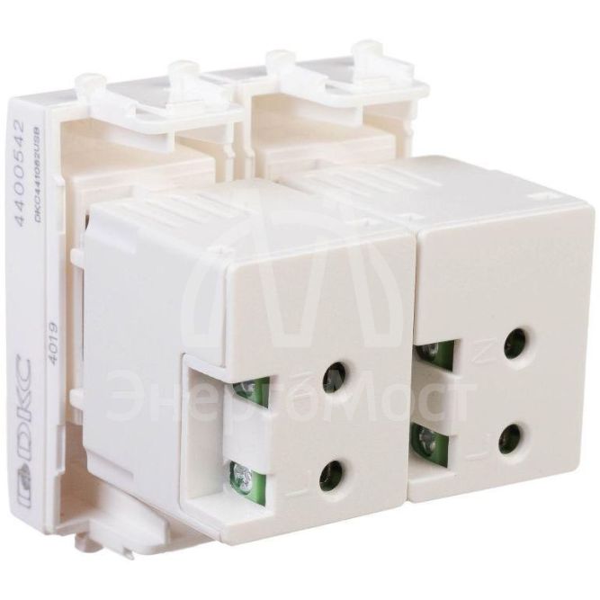 Устройство зарядное USB 2мод. 2.1А Avanti &amp;quot;Белое облако&amp;quot; DKC 4400542