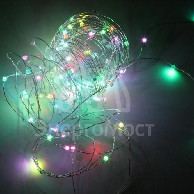 Гирлянда &amp;quot;Нить&amp;quot; LDMS120-RGB 120 RGB ярких минисветодиодов 12м уличная SHLights 4690601042996