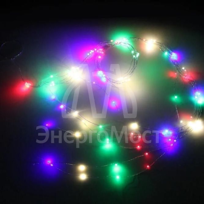 Гирлянда &amp;quot;Нить&amp;quot; LDMS120-RGB 120 RGB ярких минисветодиодов 12м уличная SHLights 4690601042996