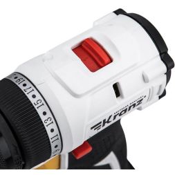 Дрель-шуруповерт аккумуляторная бесщеточная Li-Ion 20В 55Нм (кейс 2 аккум. 2А.ч) Kranz KR-PT-055