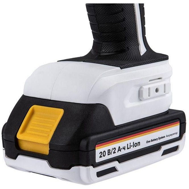 Дрель-шуруповерт аккумуляторная бесщеточная Li-Ion 20В 55Нм (кейс 2 аккум. 2А.ч) Kranz KR-PT-055