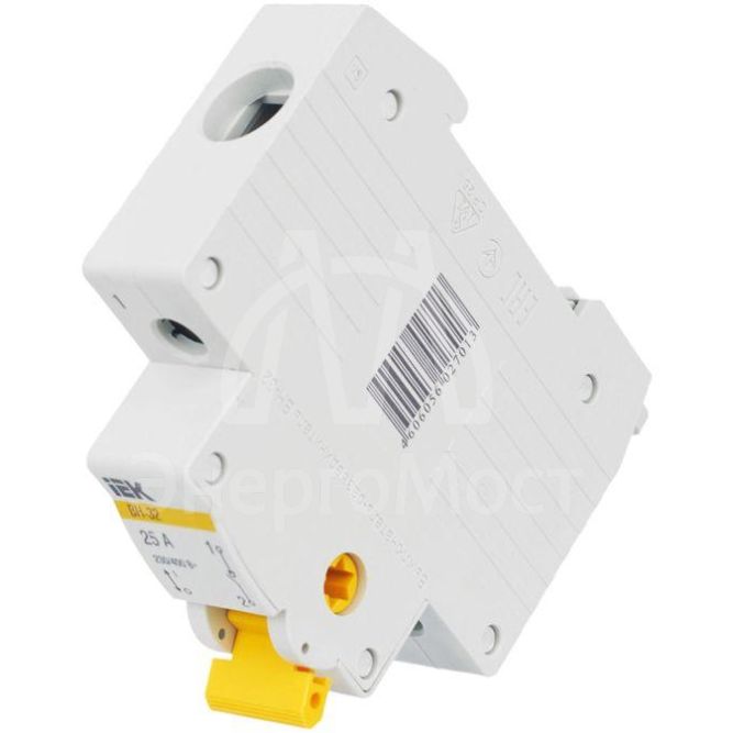 Выключатель нагрузки ВН-32 25А/1П IEK MNV10-1-025