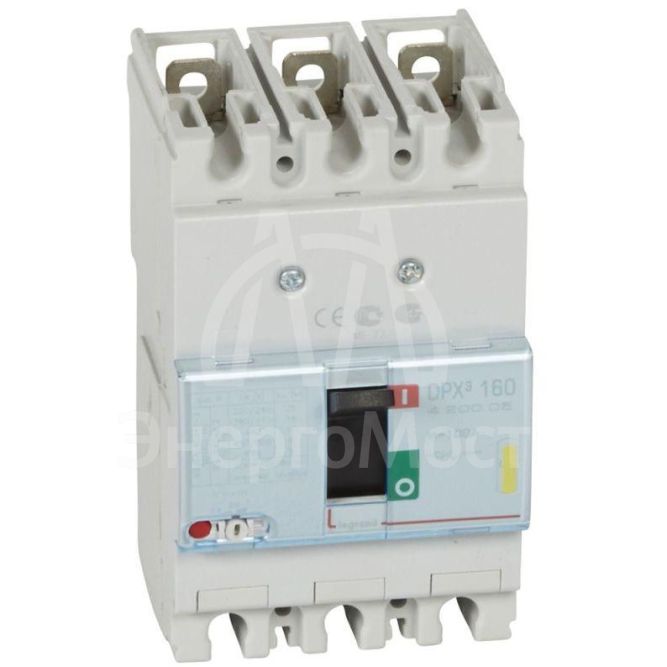 Выключатель автоматический 3п 100А 16кА DPX3 160 термомагнитн. расцеп. Leg 420005