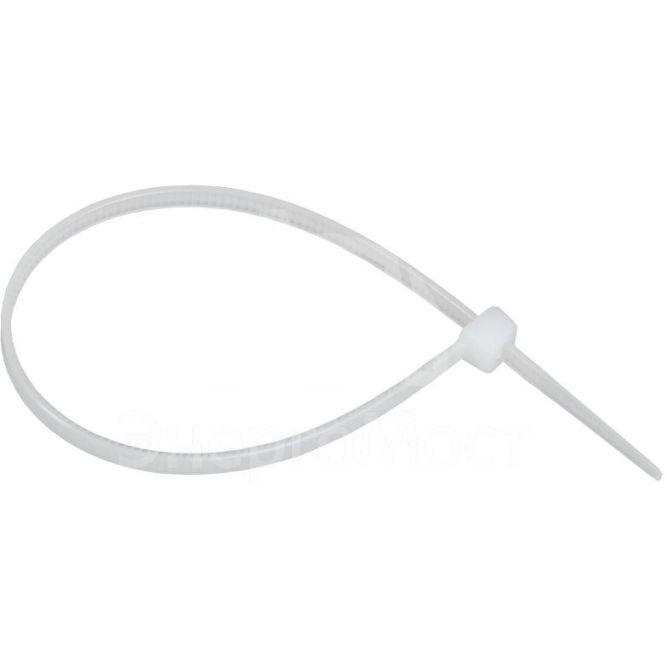 Хомут 3.6х200мм P6.6 стандартный бел. (уп.100шт) IEK UHH30-D036-200-100-K01