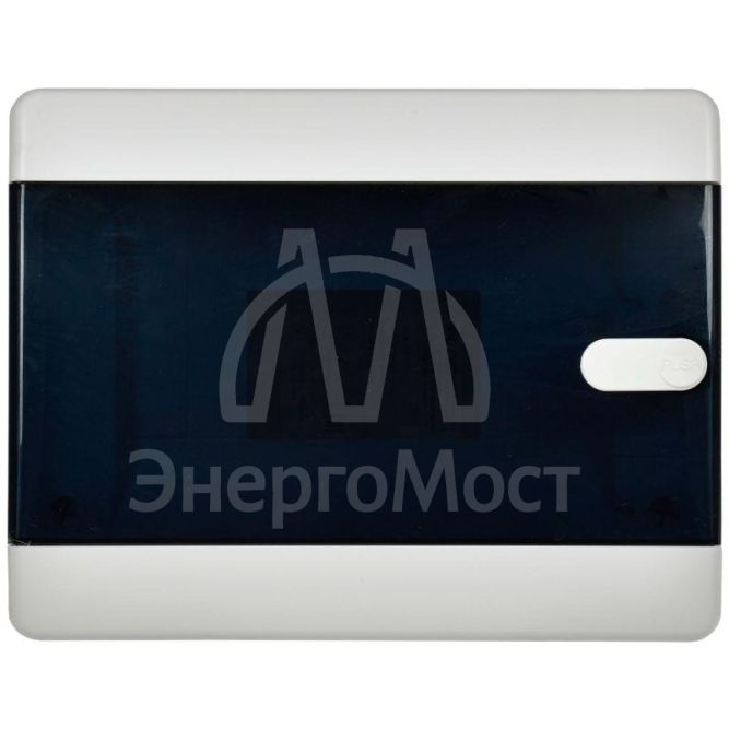 Корпус пластиковый ЩРВ-П-8 IP41 черн. прозр. дверь UNION Compact IEK UIC-KP12-V-08-41-K01