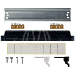 Корпус пластиковый ЩРВ-П-8 IP41 черн. прозр. дверь UNION Compact IEK UIC-KP12-V-08-41-K01