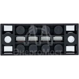 Терминал клеммный TB-4504 до 4.5кв.мм 45А 4 клеммные пары EKF tb-4504
