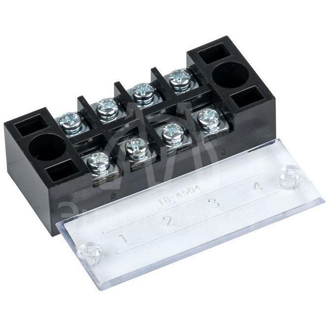 Терминал клеммный TB-4504 до 4.5кв.мм 45А 4 клеммные пары EKF tb-4504