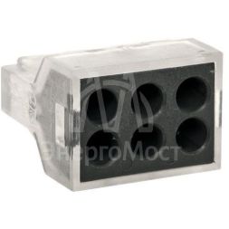 Клемма строительно-монтажная СМК 773-106 6-проводная 1.0-2.5кв.мм (уп.50шт) PROxima EKF plc-smk-106