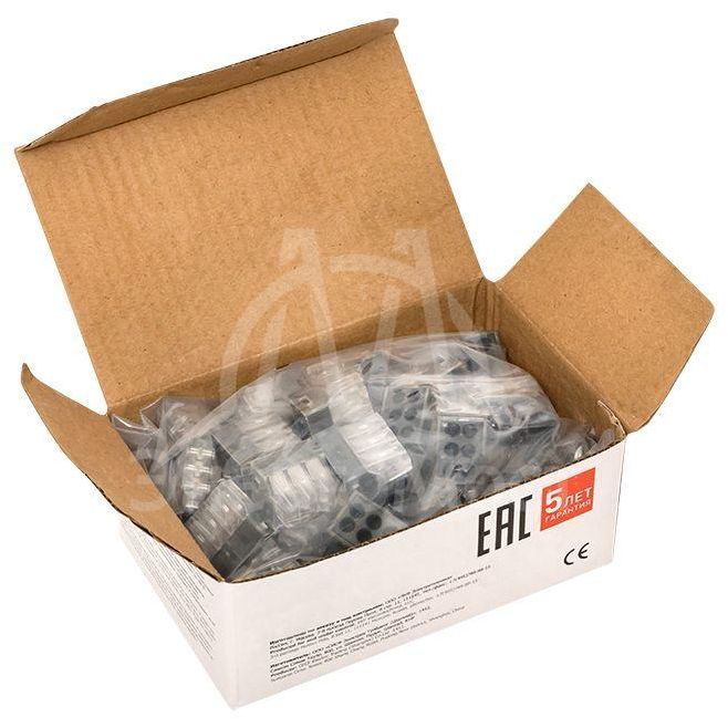 Клемма строительно-монтажная СМК 773-106 6-проводная 1.0-2.5кв.мм (уп.50шт) PROxima EKF plc-smk-106