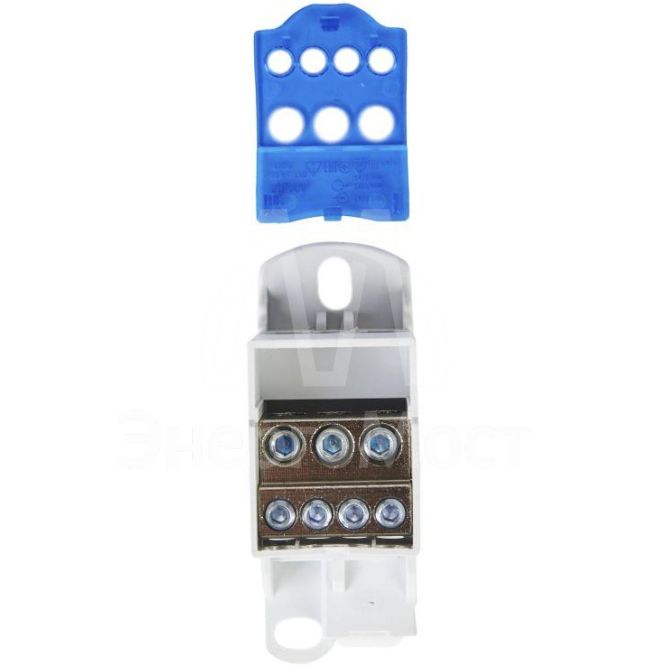 Блок распределительный на DIN-рейку РБД-80А IEK RBD-80