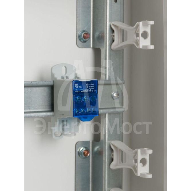 Блок распределительный на DIN-рейку РБД-80А IEK RBD-80