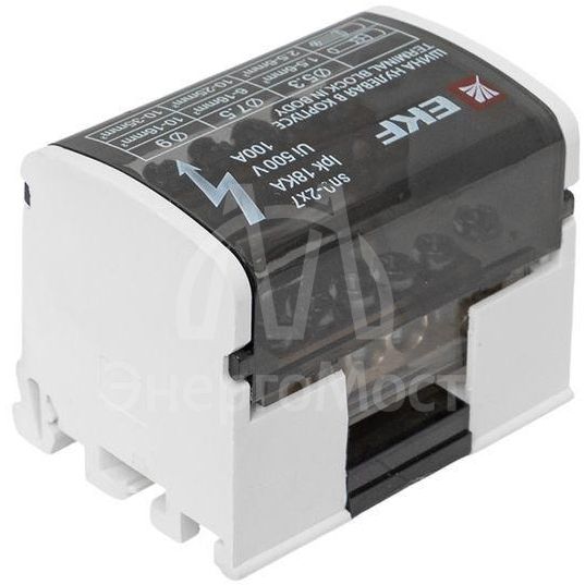 Шина нулевая в корпусе 2х7 EKF sn0-2x7