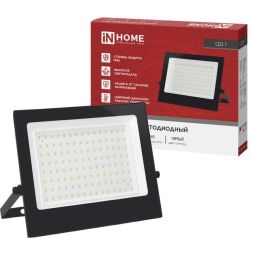 Прожектор светодиодный СДО-7 100Вт 4000К IP65 230В черн. IN HOME 4690612055152