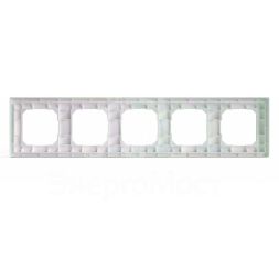 Рамка 5-м Pixel перламутр. TOKOV ELECTRIC TKE-PX-RM5-C04