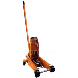 Домкрат гидравлический подкатной ДМК-3Б (3 т, 115-470 мм, быстрый подъём) Вихрь