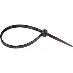 Хомут кабельный 3.6х150 нейл. черн. (уп.100шт) EKF plc-cb-3.6x150