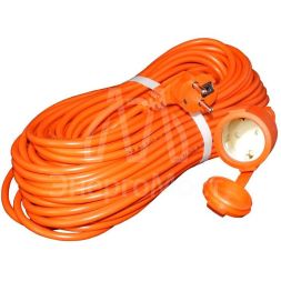 Удлинитель 1х30м с заземл. 16А IP54 УШ-16 ПВС 3х1.5 розетки с защ. крышкой UNIVersal 9632004