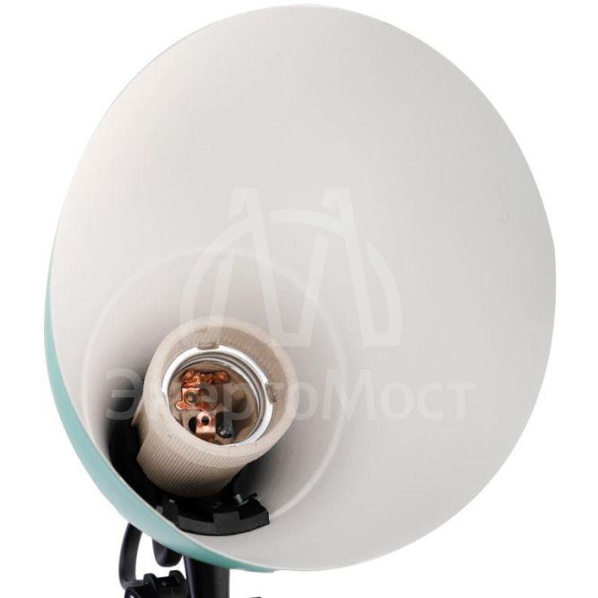 Светильник настольный KD-331 C16 230В 40Вт E27 мятн. Camelion 14165