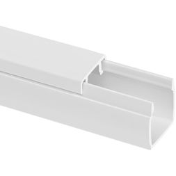 Кабель-канал 12х12 L2000 пластик бел. TOKOV ELECTRIC TKE-KK-12-12-2000-WH