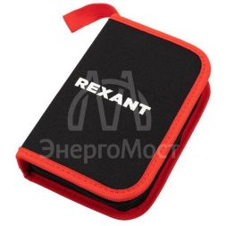 Набор диэлектрического инструмента RI-01 7 предметов до 1000В тканевый пенал Rexant 12-4691-3