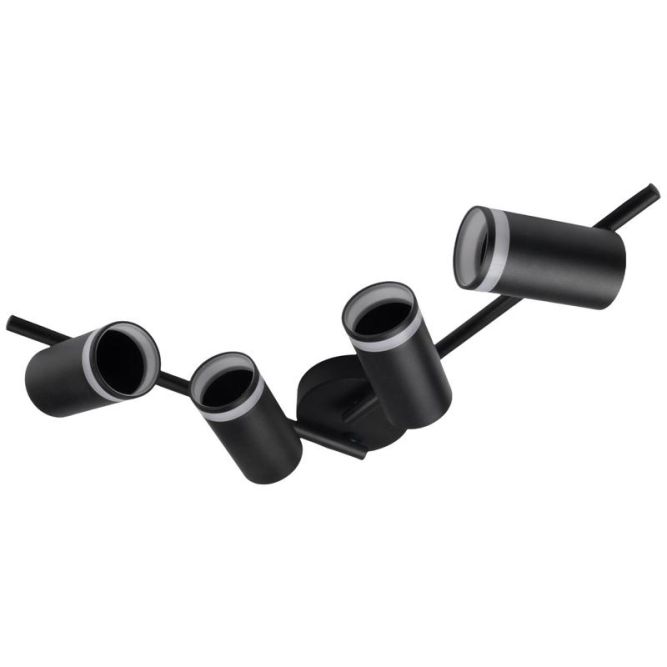 Светильник PCL-0204 4xGU10 IP20 230В BL настен./потолочн. декор. под лампу JazzWay 5066502