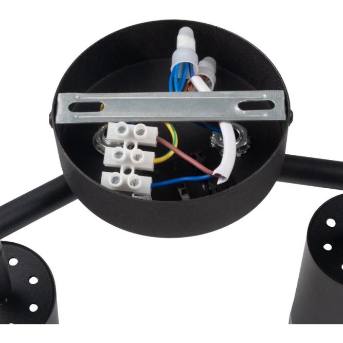 Светильник PCL-0204 4xGU10 IP20 230В BL настен./потолочн. декор. под лампу JazzWay 5066502