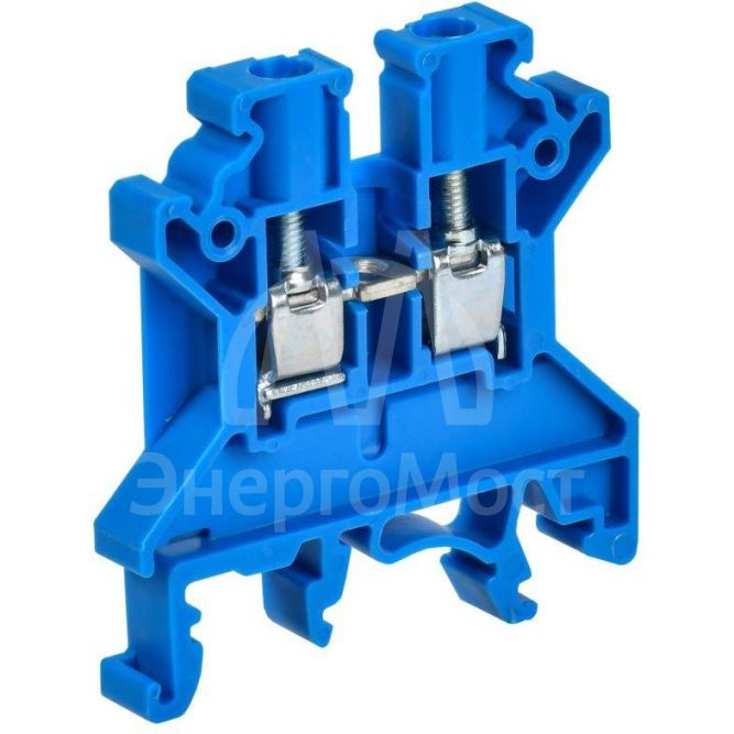 Колодка клеммная CTS ARMAFIX 4кв.мм син. IEK YCT10-00-K07-004