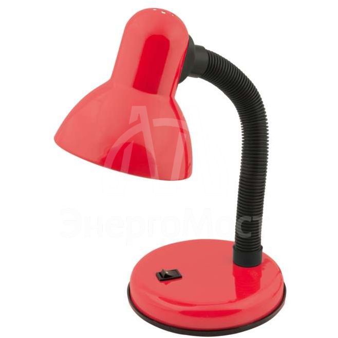 Светильник TLI-201 Red. E27 настольный красн. Uniel 00453