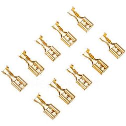 Клемма плоская (гнездо-7.7мм) 1-1.5кв.мм (РП-м 1.5-(6.3) / DJ622-D6.3B) (блист.10шт) Rexant 06-0397-A