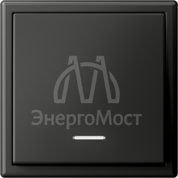 Выключатель 1-кл. ArtGallery (сх. 1а) 10AX с подсветкой механизм базальт SE GAL001413