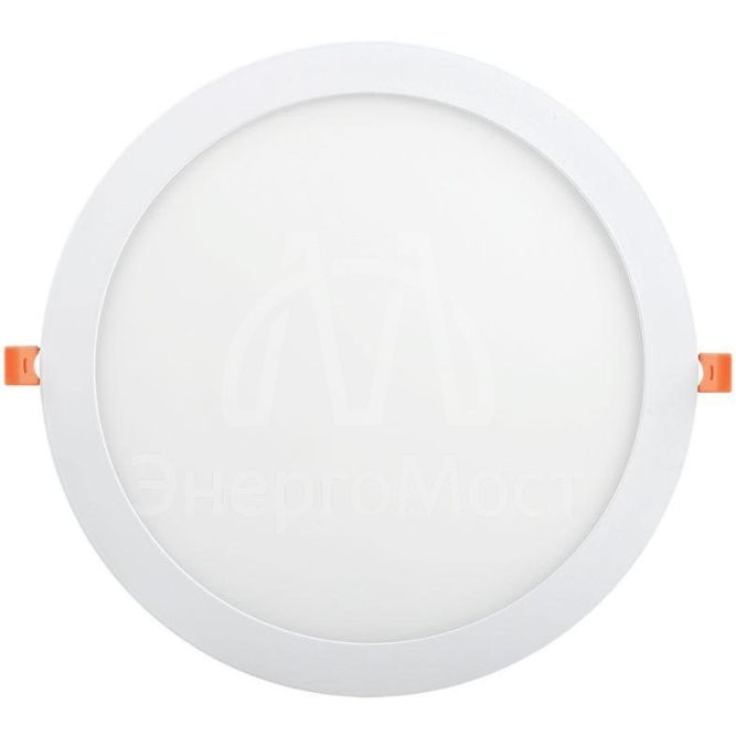 Светильник светодиодный ДВО 1609 24Вт 4000К IP20 круг бел. IEK LDVO0-1609-1-24-4000-K01