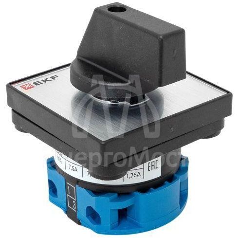 Переключатель кулачковый ПК-1-11 1П 10А &amp;quot;0-1&amp;quot; EKF pk-1-11-10