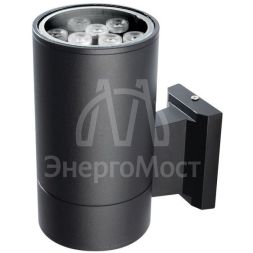 Светильник светодиодный архитектурный PWL-200110/30D 1х9Вт 6500К BL 230В/50Гц IP65 черн. Pro JazzWay 2857965B