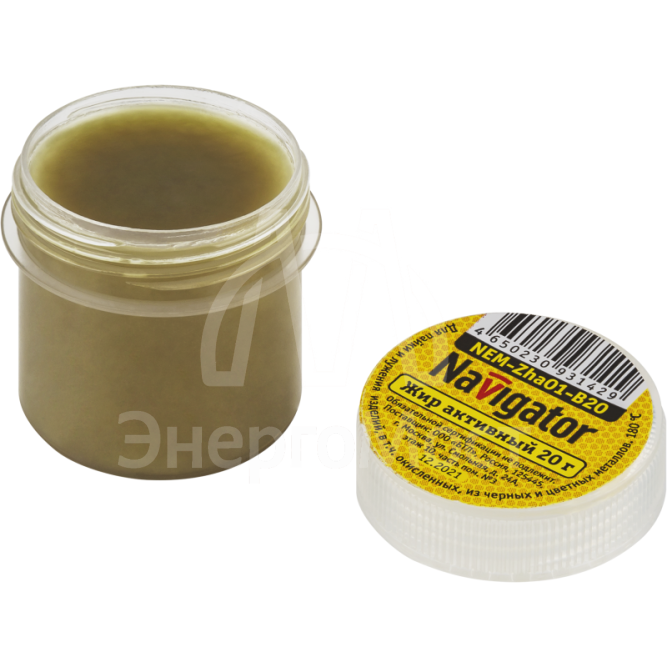 Жир паяльный 93 142 NEM-Zha01-B20 (активный 20 г.) Navigator 93142