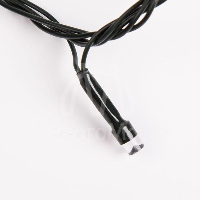 Гирлянда &amp;quot;ТВИНКЛ ЛАЙТ LED&amp;quot; (с контроллером 8 режимов) 10м 80LED 7Вт 220В IP20 бел. NEON-NIGHT 303-045