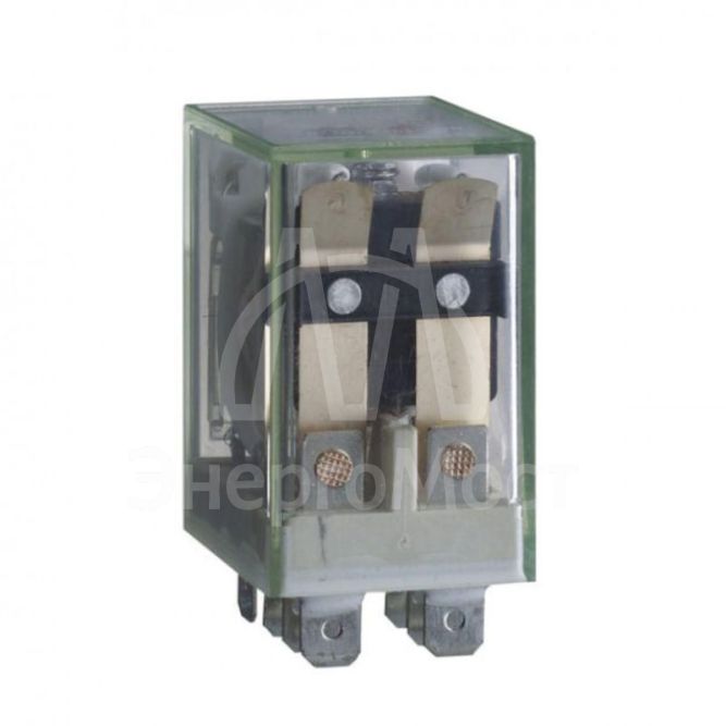Реле промежуточное NJX-13FW/2ZS/ 2 конт. с инд. LED 5A 240В АС CHINT 286143