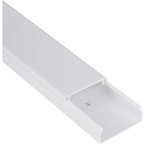 Кабель-канал 40х16 L2000 пластик бел. EKF kkm-40-16