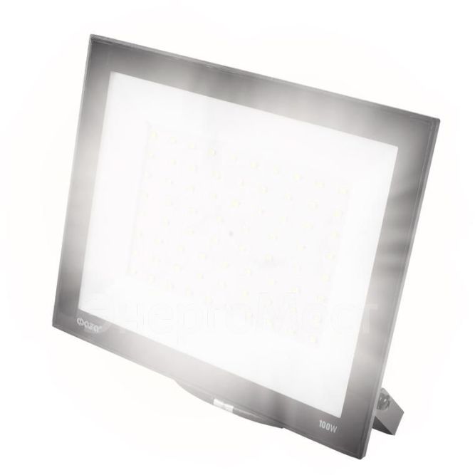 Прожектор светодиодный СДО-20 100Вт 6500К IP65 230В BL прозр. закаленное стекло ФАZА 5047341