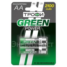 Аккумулятор HR6-2BL 2100мА.ч (блист.2шт) Трофи C0032099